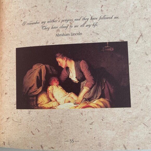 A Gift for Mother 6.5" x 6.5" Book of Poetry & Prose + Address Book Cream Sz OS - Picture 10 of 12